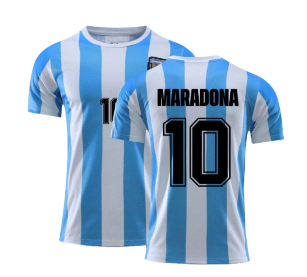 רק 8.99$ לחולצת מראדונה 1986 Argentina Maradona ...