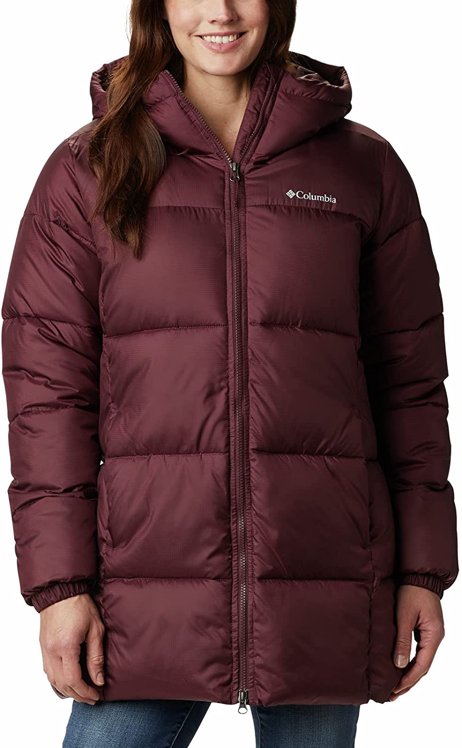 columbia puffect mid hooded