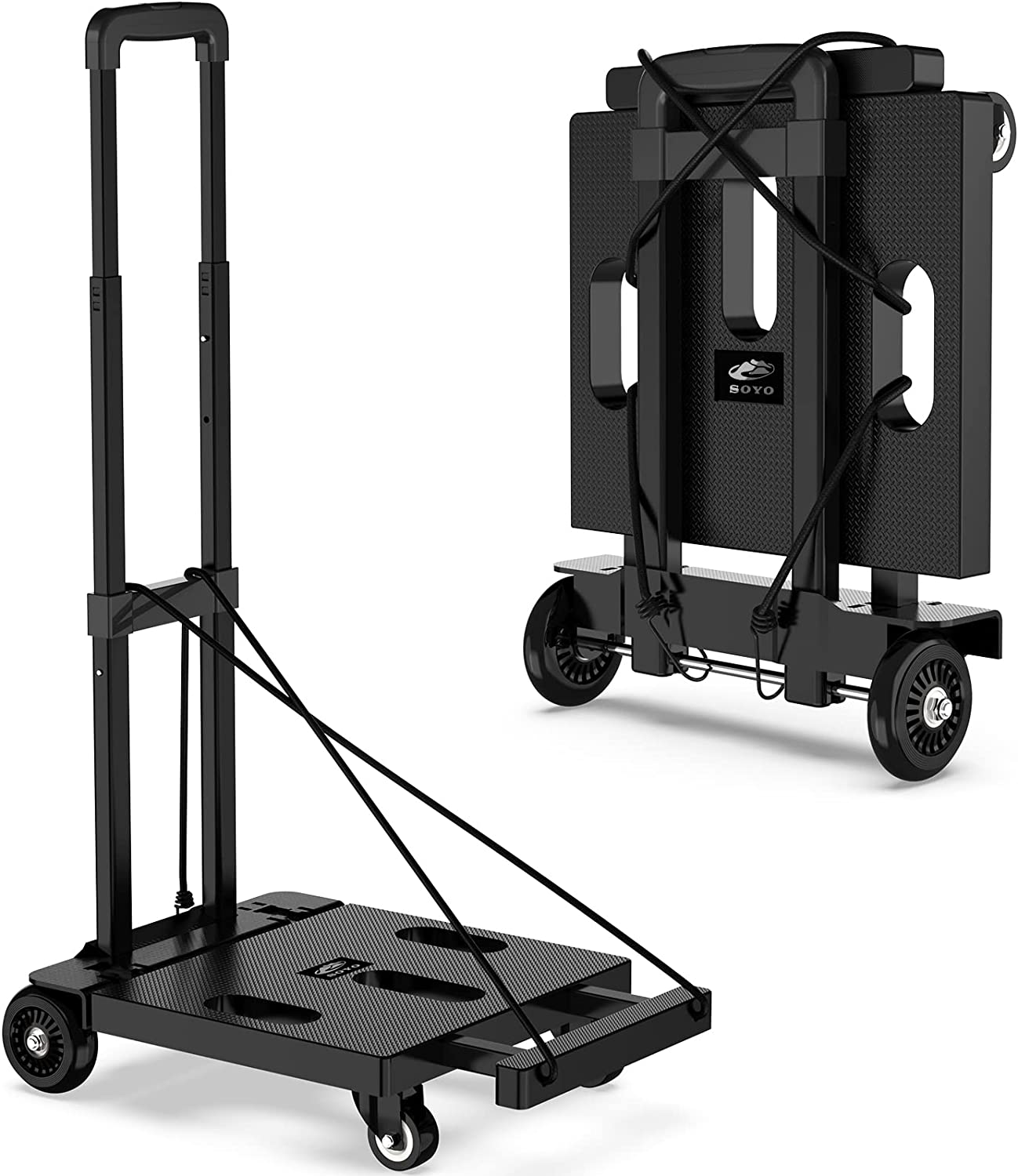 Ronlap Folding Hand Truck, Portable Dolly Cart Foldable