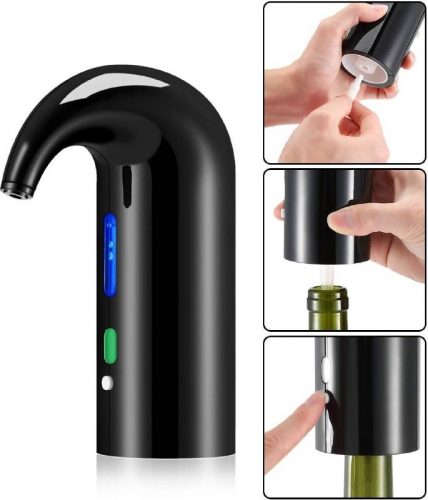 דיל מקומי: למזוג יין כמו מקצעונים, בלי טיפת מאמץ! מוזג יין חשמלי נטען עכשיו רק ב-₪84!!