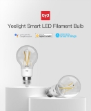 דיל מקומי: לחטוף!! 4 נורות להט LED חכמות (לבן חם) Yeelight ב-₪100 בלבד!!