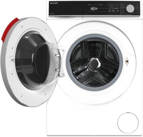 דיל מקומי: מכונת כביסה מנוע אינוורטר פתח חזית 8 ק"ג 1400 סל"ד Sharp ES-F814LW ב-₪1,590 עד הבית במקום ₪1,850!!