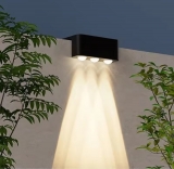 לחטוף!! רק 9$/30 ש״ח לסט 4 יחידות של תאורת קיר סולארית עמידה במים!!