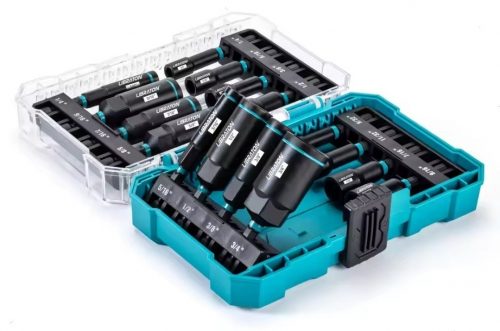 רק 18.1$/59 ש״ח לסט מקצועי של 16 מפתחות בוקסה מגנטיים עמוקים בגודל SAE – כולל קופסת אחסון קשיחה, מתאים לקידוח, רכב, חשמל ותחזוקה!!