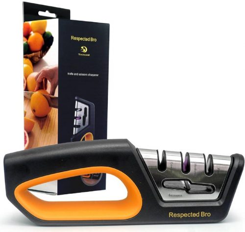 רק 10.9$/35 ש״ח (משלוח חינם בהגעה לסכום כולל של 49$ ומעלה) למחדד 4 ב־1 לסכינים ומספריים עם ידית ארגונומית, בסיס מונע החלקה ודיוק מקצועי בכל חידוד!!