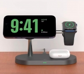 רק 17.3$/56 ש״ח לעמדת הטעינה האלחוטית 5 ב־1 – לטעינה מהירה, מסודרת וחכמה לכל מכשירי Apple!!