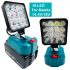 רק 7.2$/24 ש״ח למנורת עבודה נטענת מבית Makita – תאורת LED עוצמתית המתאימה לעבודה, קמפינג ומצבי חירום!!