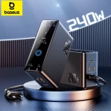רק 40$/130 ש״ח למטען שולחני עוצמתי לטעינה חכמה Baseus 240W Digital – כולל יציאת DC ייעודית, טעינה מהירה במיוחד, צג דיגיטלי וטכנולוגיית GaN מתקדמת!!