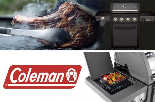 דיל מקומי: רק 3149 ש״ח במקום 3690 לגריל גז 4 מבערים Coleman Revolution 4 63,000 BTU!!