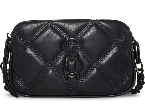 רק 54.6$/179 ש״ח מחיר סופי כולל הכל עד דלת הבית לתיק הקלאץ’ הקווילט האופנתי לנשים מבית Steve Madden!!