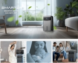 דיל מקומי: אוויר יבש, נעים ובריא בכל חלל בבית – רק 499 ש״ח לסופג לחות חכם Smarter D05-01 עם מיכל 2.3 ליטר וצג דיגיטלי!!