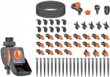 דיל מקומי: רק 295 ש״ח במקום 343 למערכת השקיה Claber Timer Kit 20 ל-20 עציצים כולל בקר השקיה, צנרת ואביזרים!!