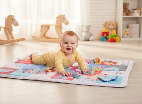 דיל מקומי: שמיכת פעילות אינטראקטיבית ענקית (150X100 ס"מ) Spark Toys עכשיו רק ב-₪79 במקום ₪199!!