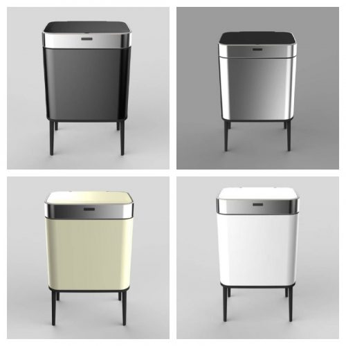 דיל מקומי: רק 304 ש״ח במקום 399 לפח אשפה אלקטרוני מעוצב 60 ליטר עם רגליים וחיישן אוטומטי Ramos – הדגם החדש!