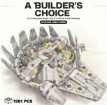 רק 21.8$/67 ש״ח לסט לבני בנייה חללית 1,381 חלקים דגם מאתגר ומפורט במיוחד לבנייה ממושכת ותצוגה מרשימה על המדף בבית!!