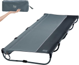 רק 69.9$/223 ש״ח מחיר סופי כולל הכל עד דלת הבית למיטת שדה מתקפלת TIMBER RIDGE – נפתחת ב־20 שניות, שוקלת רק 3 ק״ג ותומכת בעומס של 102 ק״ג!!