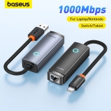 רק 7.9$/30 ש״ח למתאם הנהדר USB C to Ethernet מבית Baseus המעולים!!