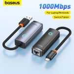 רק 9.3$/32 ש״ח למתאם הנהדר USB C to Ethernet מבית Baseus המעולים!!