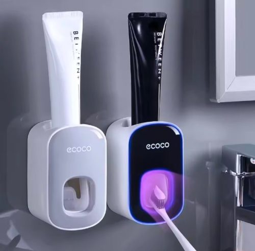 רק 3.2$/9 ש״ח למתקן אוטומטי למשחת שיניים שמתחבר לקיר ומאפשר סחיטה נוחה ונקייה של המשחה בלחיצה אחת לשימוש יומיומי מסודר בחדר האמבטיה!!