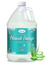 רק 24.9$/77 ש״ח (משלוח חינם בהגעה לסכום כולל של 49$ ומעלה) לגלון 3.8 ליטר סבון ידיים אנטיבקטריאלי GELEAN בניחוח תה לבן, מועשר באלוורה ועדין לשימוש יומיומי!!
