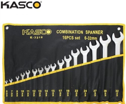 דיל מקומי: הסט שסוגר לכם את הפינה בכל תיקון – לבית ולמוסך! סט 16 מפתחות רינג-פתוח (6-32 מ“מ) Kasco עכשיו רק ב-₪159!!