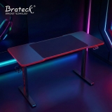 דיל מקומי: שולחן גיימינג חשמלי 140×60 עם שני מנועים ותאורת Brateck RGB רק ב-₪1,190 במקום ₪1,690!!