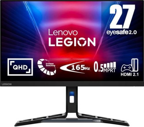 דיל מקומי: רק 1279 ש״ח במקום 1379 למסך גיימינג Lenovo Legion R27q-30 בגודל "27 ברזולוציית QHD עם קצב רענון אדיר של 165Hz!!