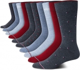 רק 21.6$/70 ש״ח (משלוח חינם בהגעה לסכום כולל של 49$ ומעלה) לסט של 10 זוגות גרביים לגברים מבית Tommy Hilfiger – נעימות, יומיומיות ונראות מעולה!!