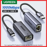 לחטוף!! רק 5.8$/18 ש״ח למתאם רשת USB 3.0 מבית UGREEN לחיבור Ethernet מהיר דרך חיבור USB – מושלם למחשבים, סטרימרים וקונסולות!!