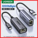 לחטוף!! רק 5.8$/18 ש״ח למתאם רשת USB 3.0 מבית UGREEN לחיבור Ethernet מהיר דרך חיבור USB – מושלם למחשבים, סטרימרים וקונסולות!!