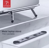 רק 7.6$/25 ש"ח למעמד מתכת נייד ויציב למחשב נייד – מתקפל, מאוורר ומאפשר תנוחת עבודה נוחה ובריאה!!