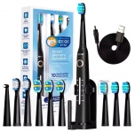 רק 10.1$/32 ש״ח למברשת שיניים חשמלית Seago עם טעינת USB, 10 ראשים להחלפה, 5 מצבי ניקוי, טיימר חכם וזיכרון מובנה – במחיר פגז!!