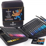 רק 31$\116 ש"ח (משלוח חינם בהגעה לסכום כולל של 49$ ומעלה) ל 72 עפרונות ציור מקצועיים מבית Castle Art בערכה מהודרת!!