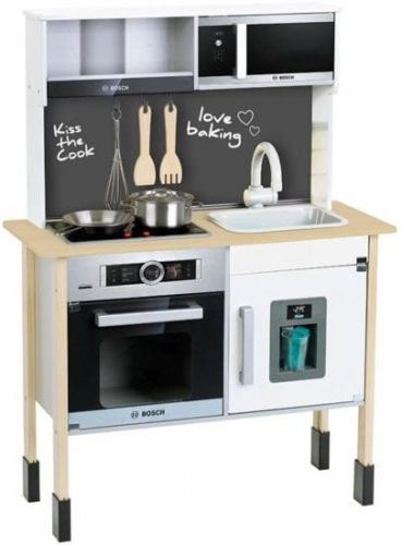 דיל מקומי: רק 399 ש״ח במקום 549 למטבח העץ הגדול לילדים ממותג Bosch המבוקש של Theo Klein!!