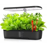 רק 42.5$/139 ש״ח לערכת הידרופוניקה ביתית עם 12 פודים, תאורת LED 20W, טיימר אוטומטי וגובה מתכוונן – לגדל ירוקים בלי לכלוך ובלי מאמץ!!