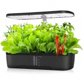 רק 42.5$/139 ש״ח לערכת הידרופוניקה ביתית עם 12 פודים, תאורת LED 20W, טיימר אוטומטי וגובה מתכוונן – לגדל ירוקים בלי לכלוך ובלי מאמץ!!