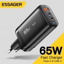 רק 9.9$/31 ש״ח למטען מהיר 65W של Essager עם טכנולוגיית GaN ויציאות Type-C ו-USB-A לטעינה מהירה של סמארטפונים, טאבלטים ולפטופים!!