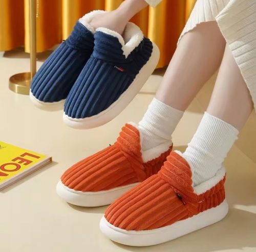 רק 6.8$/22 ש״ח לנעלי בית חורפיות ונעימות במיוחד לנשים עם פרווה רכה וסוליה נוחה!!