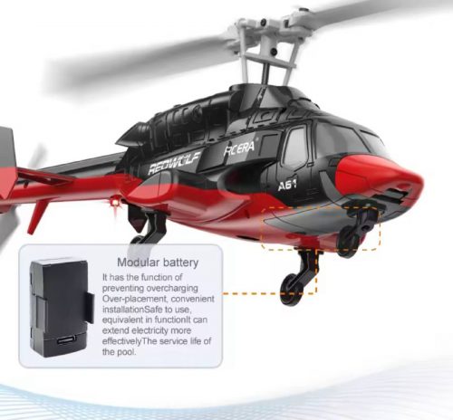 רק 42.9$/137 ש״ח למסוק שלט A61 RC עם ג'ירוסקופ 6 צירים, יציבות טיסה מרשימה, שליטה מדויקת ואלטיטוד הולד – מושלם לילדים ולמבוגרים כאחד!!