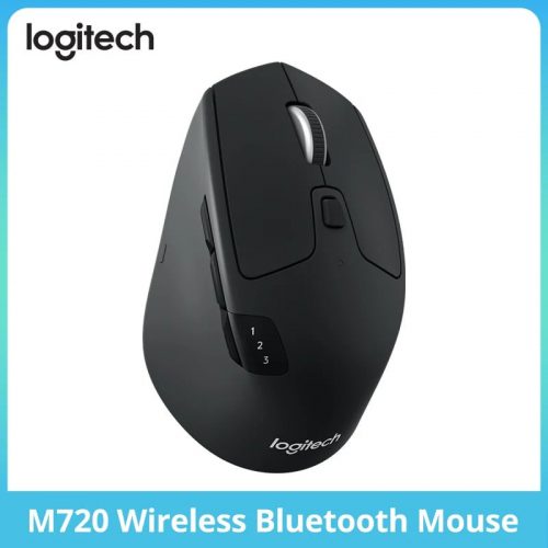רק 26.3$/86 ש״ח לעכבר אלחוטי Logitech M720 עם Bluetooth, גלגלת חכמה וחיבור לשלושה מכשירים במקביל – נוחות ויעילות מבית מותג מוביל!!