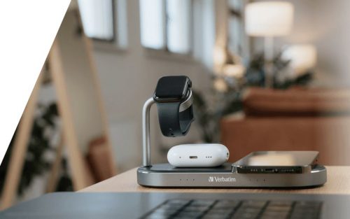 דיל מקומי: עמדת הטעינה האלחוטית 3 ב-1 למוצרי אפל של Verbatim ב-₪199 בלבד!