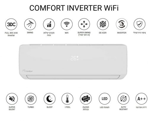 דיל מקומי: אין מחירים כאלה! סדרת המזגנים העיליים Comfort Inverter מבית Family עכשיו החל מ-₪979 עד הבית במקום ₪1,168!!