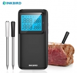 רק 62.4$/200 ש"ח למדחום הבשר האלחוטי INKBIRD INT-12E-BW עם 5 חיישנים, קישוריות WiFi + Bluetooth וסוללה ל־25 שעות!!