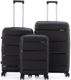 דיל מקומי: עוד סט מזוודות קשיחות Swiss Royal במחיר פגז! סט 3 מזוודות (20+25+30 אינץ') דגם California ב-438₪ עד הבית במקום ₪518!!