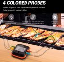 רק 37.5$/116 ש״ח למדחום הגריל המקצועי INKBIRD IBT-24S – עם 4 חיישנים צבעוניים, אפליקציה חכמה, טווח אלחוטי רחב ותצוגת LCD גדולה!!