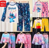 רק 4.9$/19 ש״ח לפיג׳מת הילדים האיכותית של MINISO בעיצוב דיסני עם דמויות אלזה, פו הדוב וסטיץ׳!!