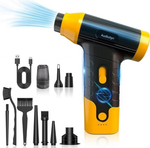 רק 24.2$/81 ש"ח (משלוח חינם בהגעה לסכום כולל של 49$ ומעלה) למפוח האוויר החשמלי החזק מבית Audkotyn במהירות 150,000RPM לניקוי מחשבים, מקלדות ומצלמות!!