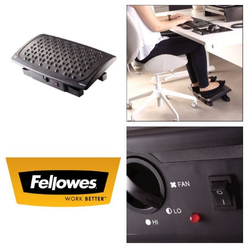 דיל מקומי: רק 199 ש״ח במקום 249 למדרך רגל עם חימום מסדרת Professional Climate Control של Fellowes המעולים!!