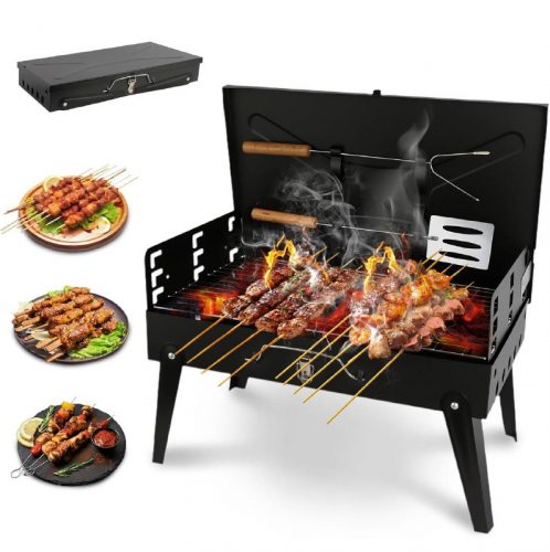 רק 26.8$/87 ש"ח (משלוח חינם בהגעה לסכום כולל של 49$ ומעלה) לגריל הפחם הנייד והמתקפל מבית CalmBloom – פתרון מושלם לצלייה מהירה ונוחה בכל מקום!!