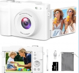 רק 28$/91 ש"ח מחיר סופי כולל הכל עד דלת הבית למצלמה הדיגיטלית 4K עם מסך מתהפך מבית Nisumkey – פתרון מקצועי ונייד ליוצרי תוכן ולחובבי צילום בכל רמה!!